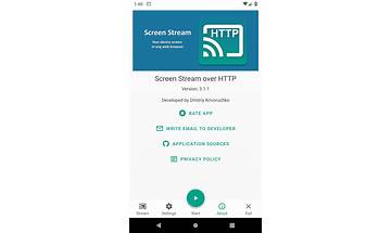 Screen Stream over HTTP for Android - Download the APK from Habererciyes